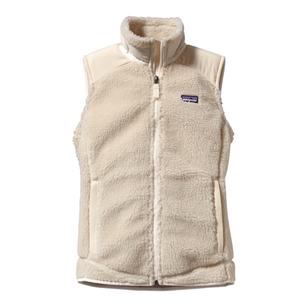 Patagonia Women’s Retro-X Synchilla Fleece Sherpa Outdoor Zip Up Vest Size Med